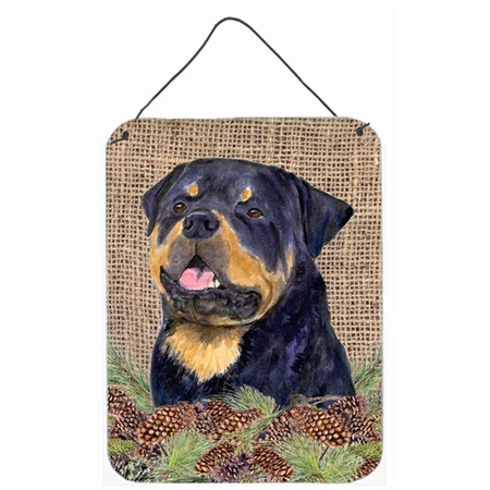 Carolines Treasures Rottweiler Aluminium Metal Wall Or Door Hanging Prints SS4059DS1216